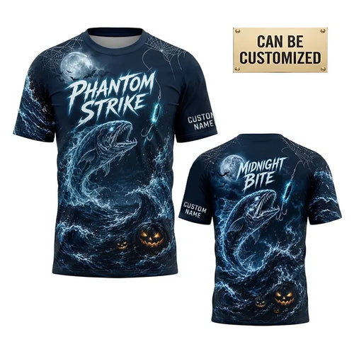Phantom Strike Midnight Bite Halloween T-Shirt