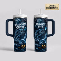 Phantom Strike Midnight Bite Halloween Tumbler