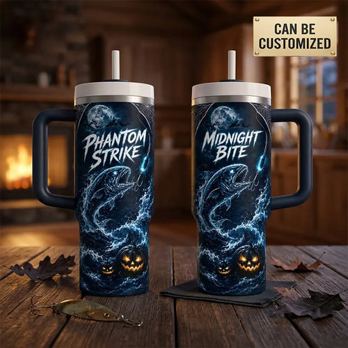 Phantom Strike Midnight Bite Halloween Tumbler