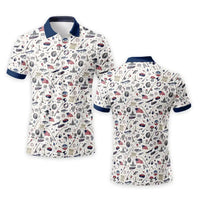 Freedom & Fishing USA 250 Polo Shirt