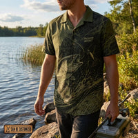 Predator Instinct Cast To Win Fishing Hawaiian Shirt