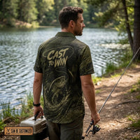 Predator Instinct Cast To Win Fishing Hawaiian Shirt