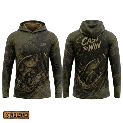 Predator Instinct Cast To Win Fishing Hoodie