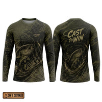 Predator Instinct Cast To Win Fishing Long Sleeve Shirt