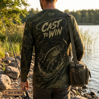 Predator Instinct Cast To Win Fishing Long Sleeve Shirt