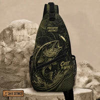 Predator Instinct Cast To Win Fishing Sling Bag