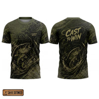 Predator Instinct Cast To Win Fishing T-Shirt