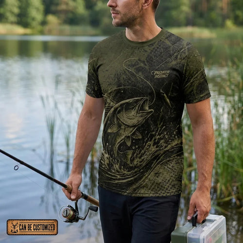 Predator Instinct Cast To Win Fishing T-Shirt