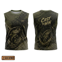 Predator Instinct Cast To Win Fishing Tank Top