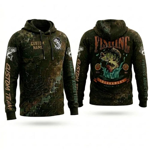Professional Fishing Tournament Hoodie