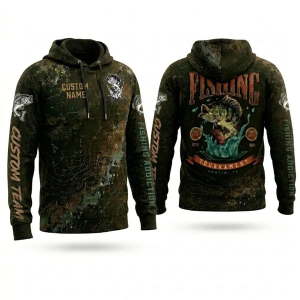Professional Fishing Tournament Hoodie