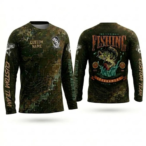 Professional Fishing Tournament Long Sleeve Shirt
