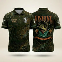 Professional Fishing Tournament Polo Shirt