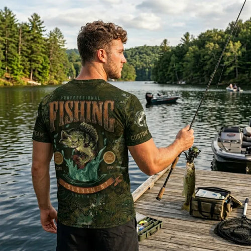Professional Fishing Tournament T-Shirt