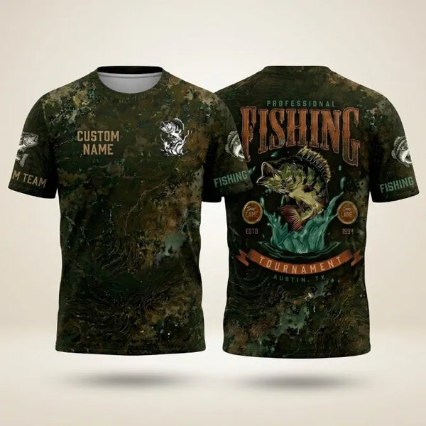 Professional Fishing Tournament T-Shirt