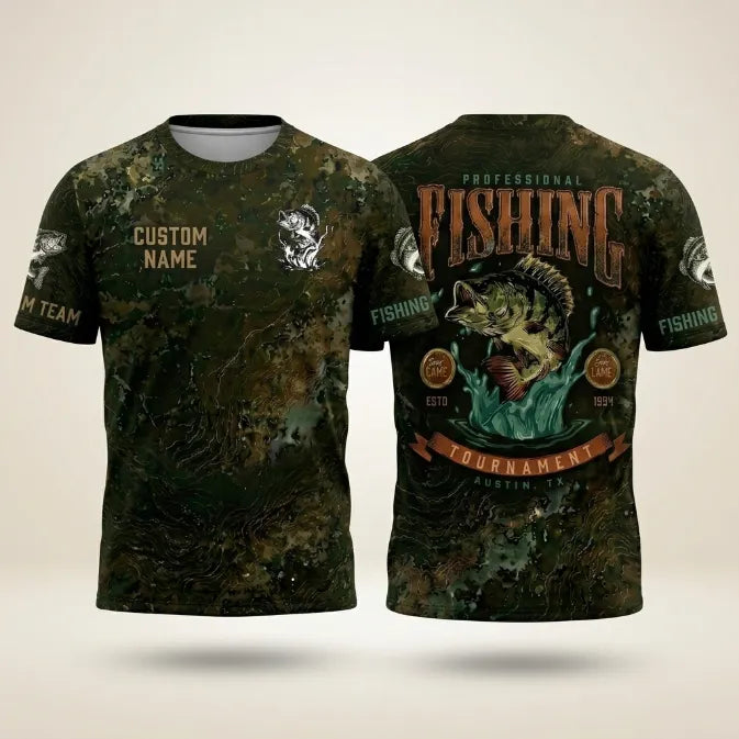 Professional Fishing Tournament T-Shirt
