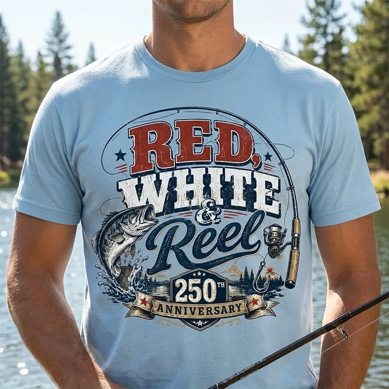 Red, White & Reel T-Shirt 2026