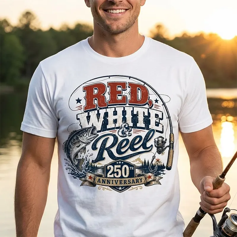 Red, White & Reel T-Shirt 2026
