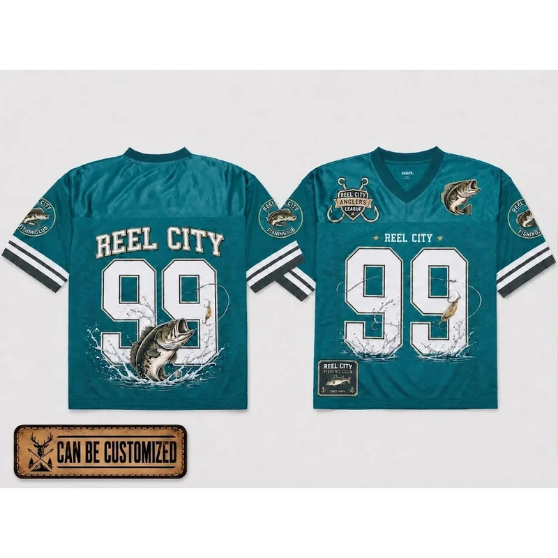 Reel City Fishing Club Bass Jersey