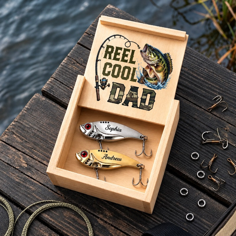 Reel Cool Dad Custom Fishing Lure Sets