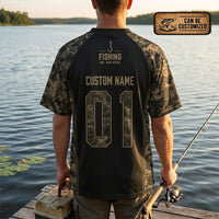 Reel Hook Repeat Custom Fishing Jersey