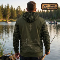 Reel Hook Repeat Fishing Hoodie