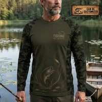 Reel Hook Repeat Fishing Long Sleeve Shirt