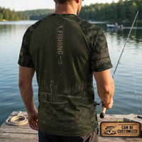Reel Hook Repeat Fishing T-Shirt