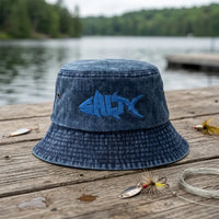 SALTY Fish Embroidered Bucket Hat
