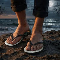 Salt Hunter Tide Chaser Halloween Flip Flops