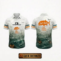Salt Hunter Tide Chaser Halloween Hawaiian Shirt