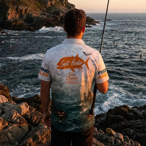 Salt Hunter Tide Chaser Halloween Hawaiian Shirt