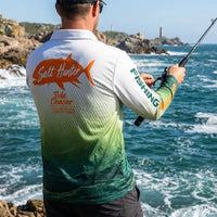 Salt Hunter Tide Chaser Polo Long Sleeve Shirt