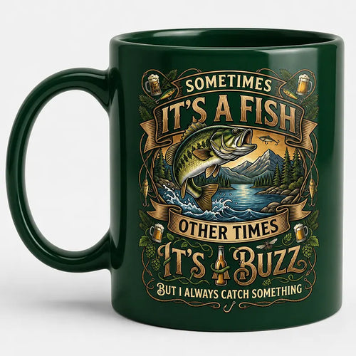 Sometimes I Always Catch Something Fishing Mug