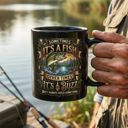 Sometimes I Always Catch Something Fishing Mug