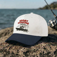 Sport Fishing Collection Embroidered Fishing Cap