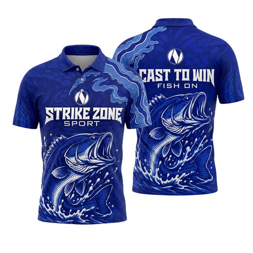 Strike Zone Sport Fishing Polo Shirt