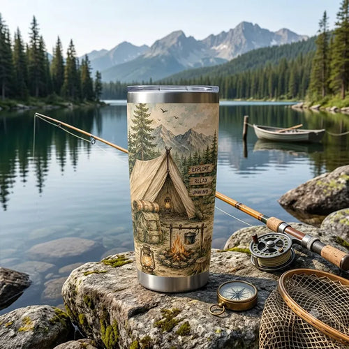 Summit Ridge Campfire Adventure Tumbler