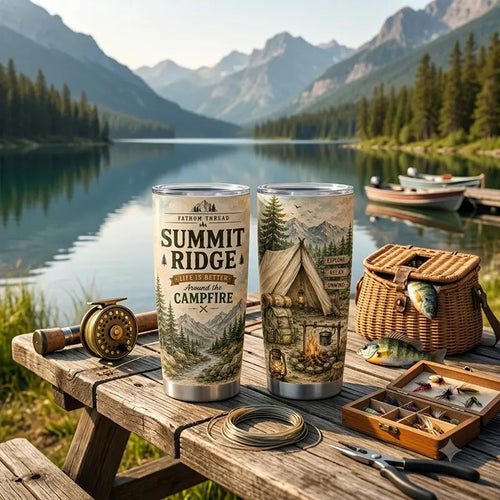 Summit Ridge Campfire Adventure Tumbler