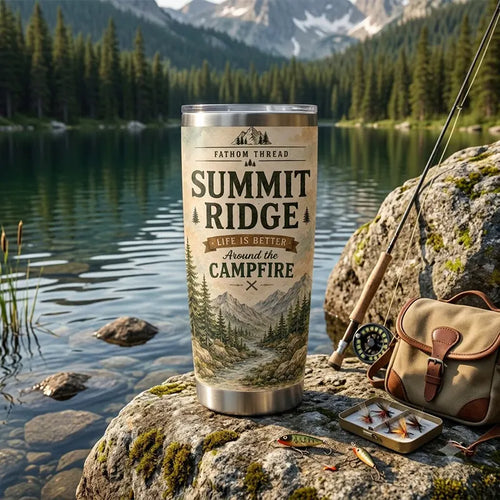 Summit Ridge Campfire Adventure Tumbler