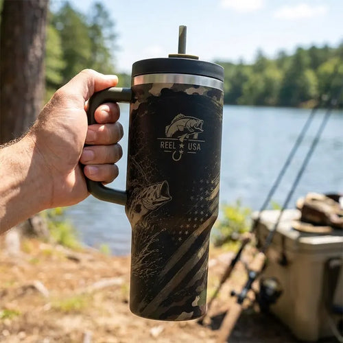 Supporters American Anglers United 40oz Handled Tumbler