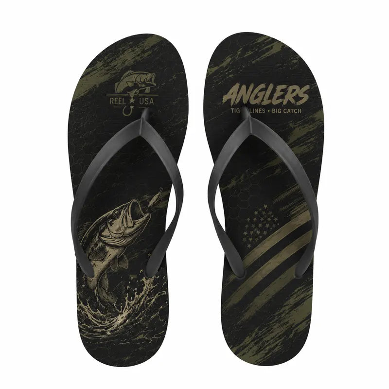 Supporters American Anglers United Flip Flops
