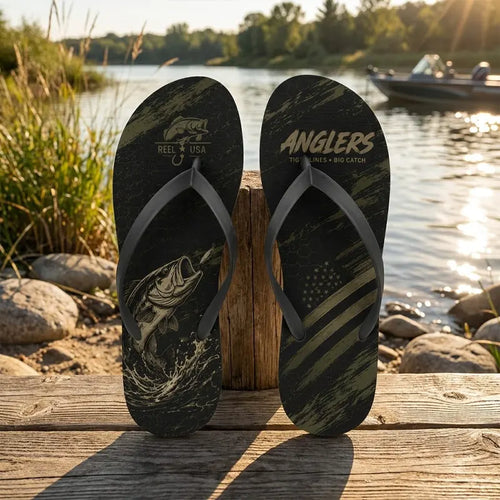 Supporters American Anglers United Flip Flops