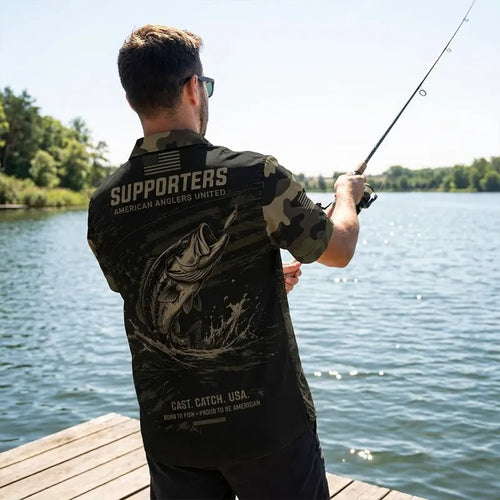 Supporters American Anglers United Hawaiian Shirt