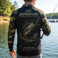 Supporters American Anglers United Polo Long Sleeve Shirt