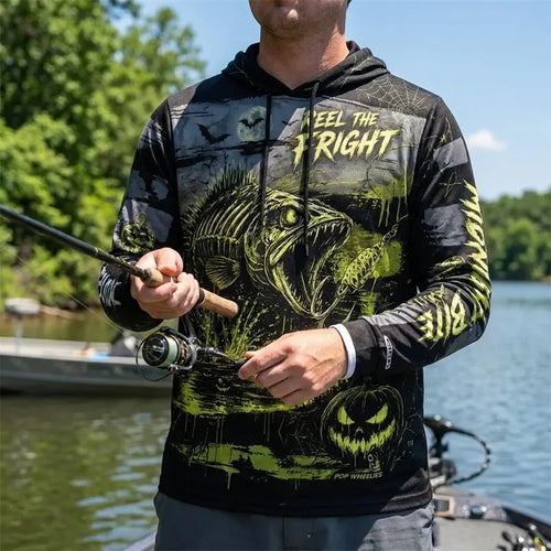 Swamp Bite Reel The Fright Halloween Hoodie