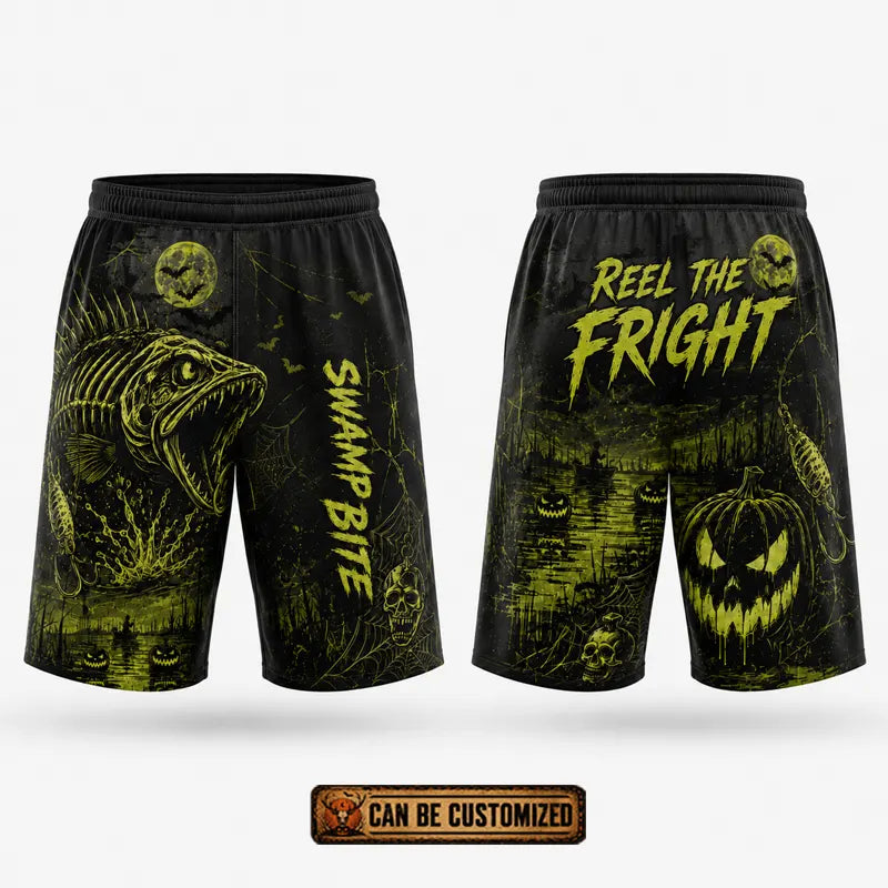 Swamp Bite Reel The Fright Halloween Short Pants