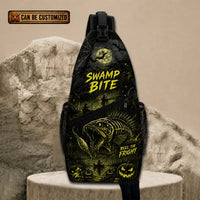Swamp Bite Reel The Fright Halloween Sling Bag
