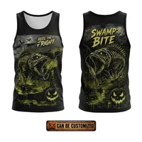 Swamp Bite Reel The Fright Halloween Tank Top
