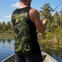 Swamp Bite Reel The Fright Halloween Tank Top